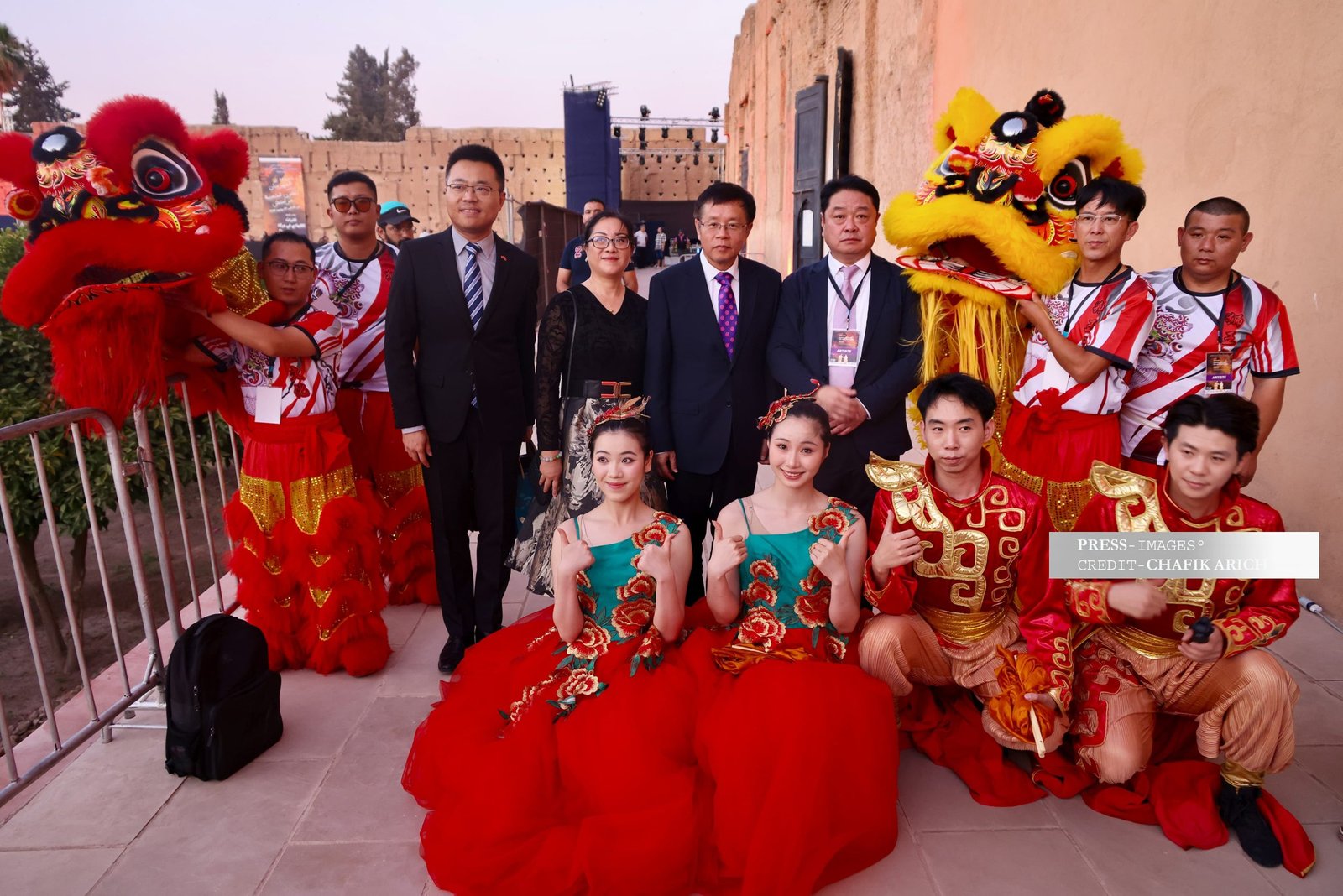 فرقة فولكلورية من الصين تشارك في حفل افتتاح مهرجان مراكش